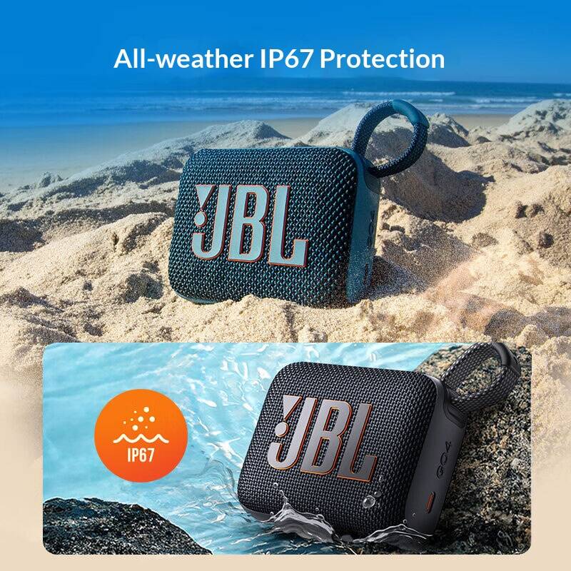 ลำโพงไร้สาย JBL GO4 สีพื้นเรีย - Jbl Speaker Go 4 บทวิจารณ์และราคา